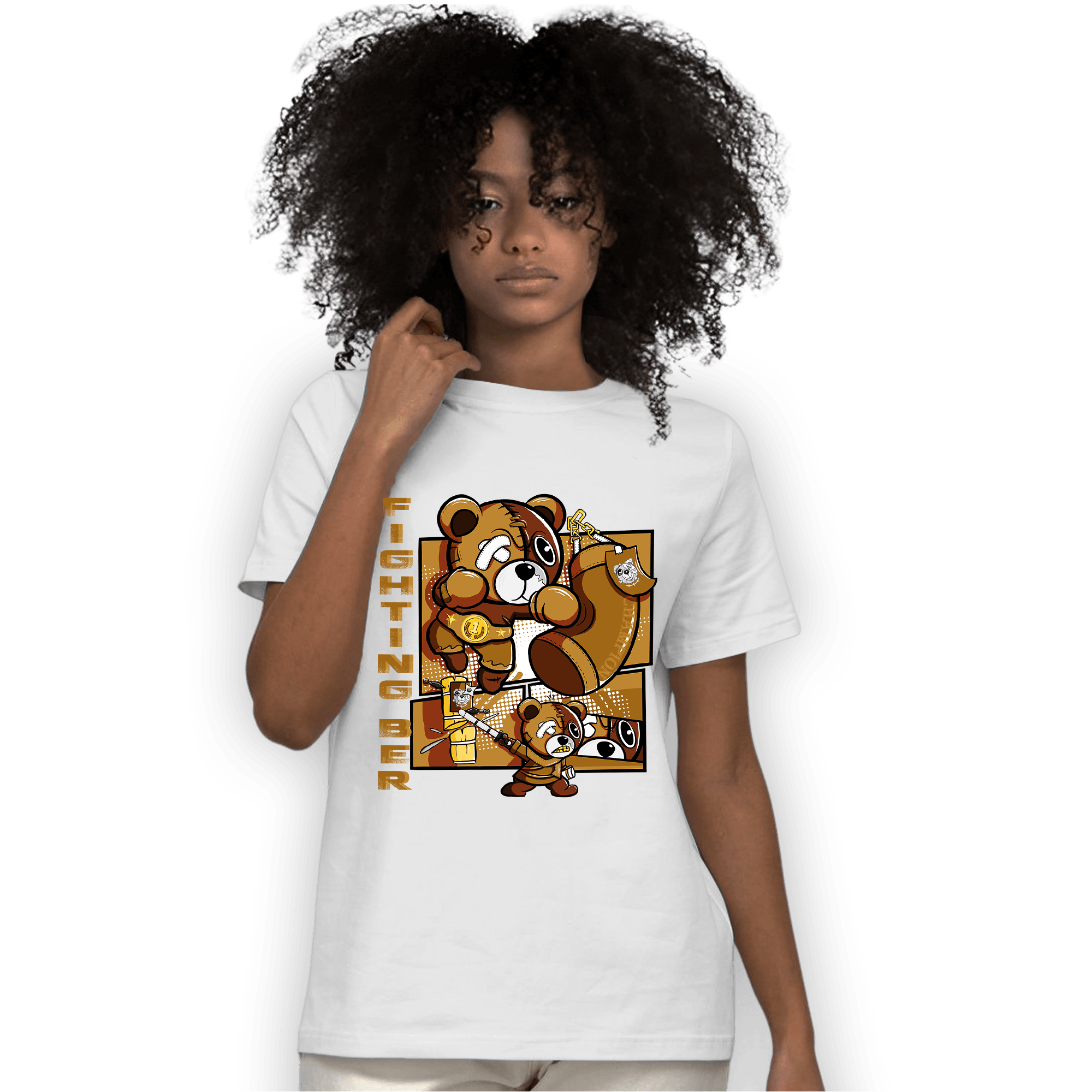 Wheat 13s T Shirt Match BER Fighting Boxing - NastyJamz