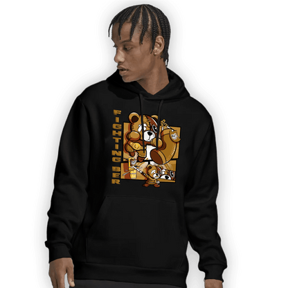 Wheat 13s Hoodie Match BER Fighting Boxing - NastyJamz