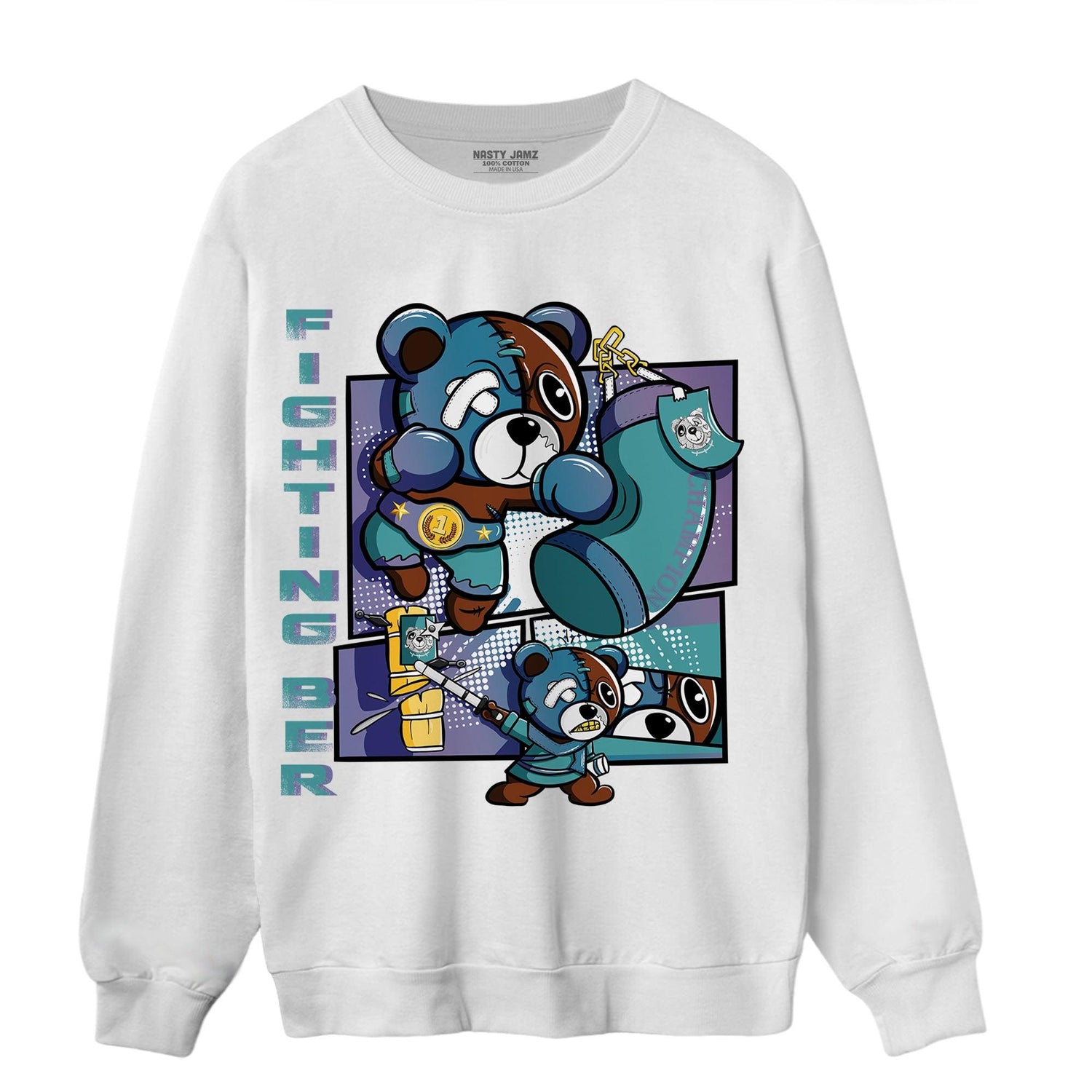 Low Love Letter 14s Sweatshirt Match BER Fighting Boxing - NastyJamz