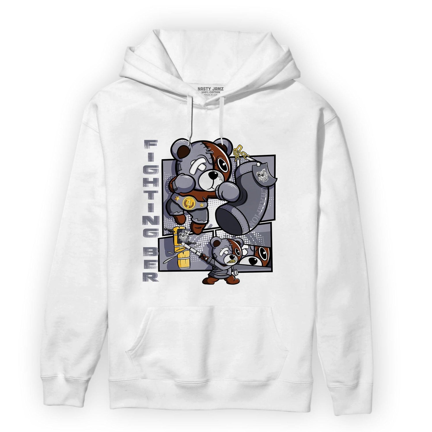 Stealth 14s Hoodie Match BER Fighting Boxing - NastyJamz