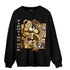 High OG Metallic Gold 1s Sweatshirt Match BER Fighting Boxing - NastyJamz
