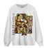 High OG Metallic Gold 1s Sweatshirt Match BER Fighting Boxing - NastyJamz