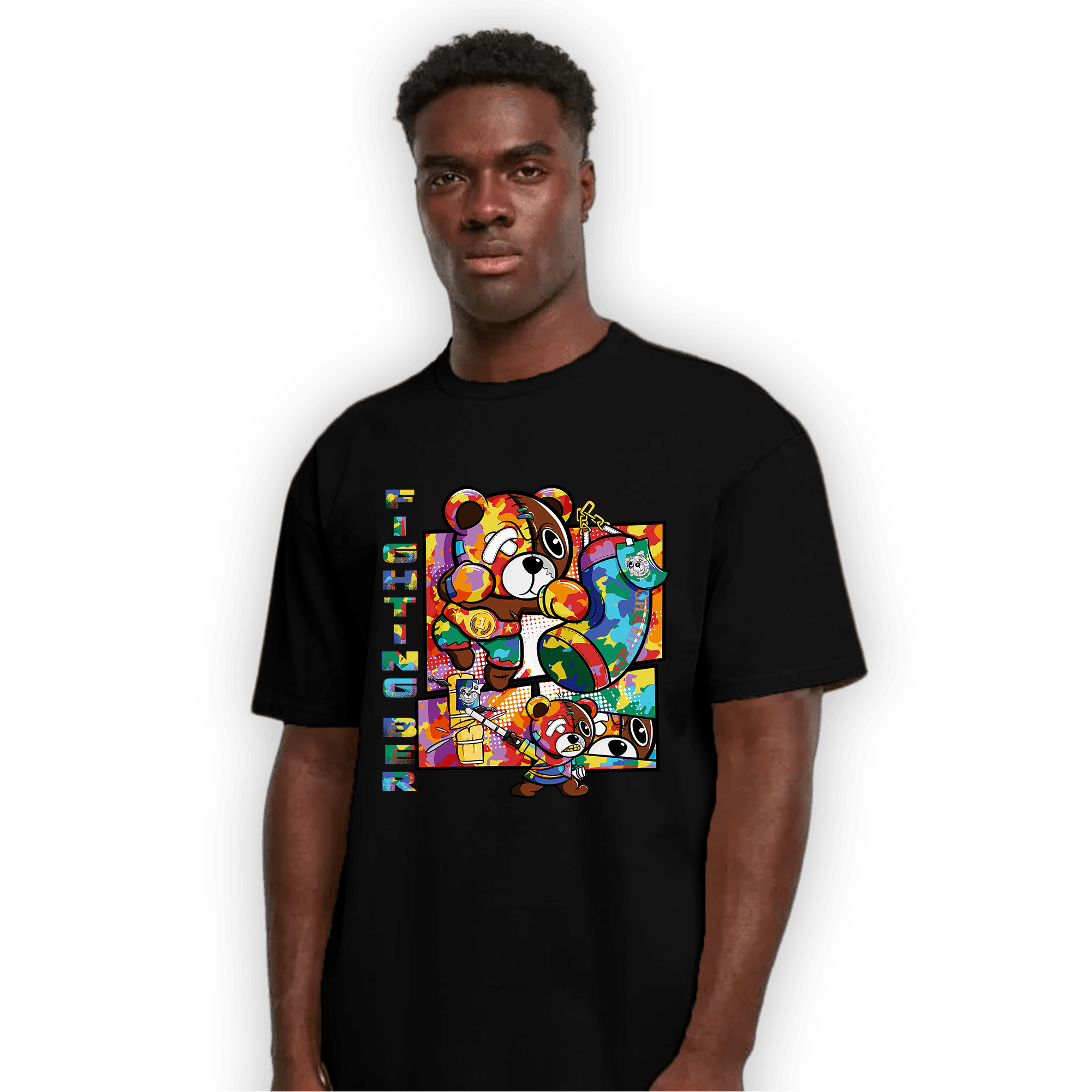 Mid GS Six Championships 1s T Shirt Match BER Fighting Boxing - NastyJamz