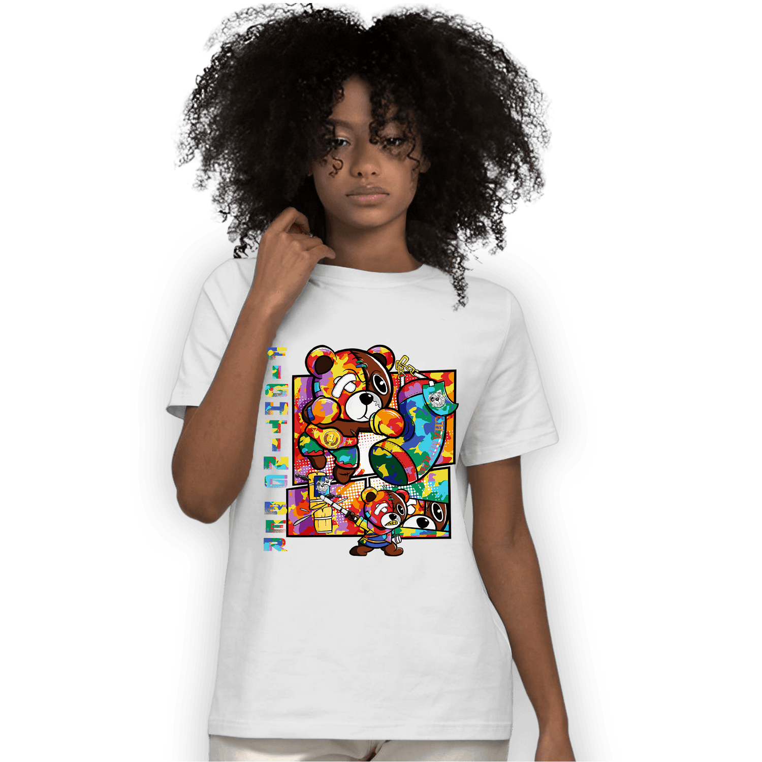 Mid GS Six Championships 1s T Shirt Match BER Fighting Boxing - NastyJamz