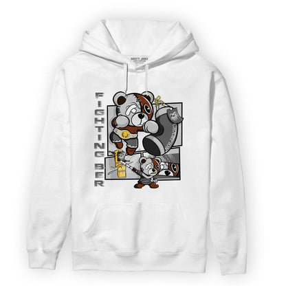 Retro High OG Black White 1s Hoodie Match BER Fighting Boxing - NastyJamz