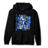 University Blue Toe 1s Hoodie Match BER Fighting Boxing - NastyJamz