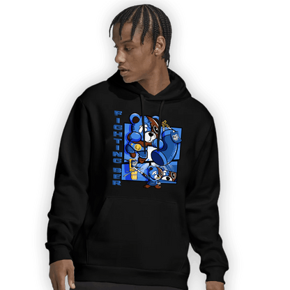 University Blue Toe 1s Hoodie Match BER Fighting Boxing - NastyJamz