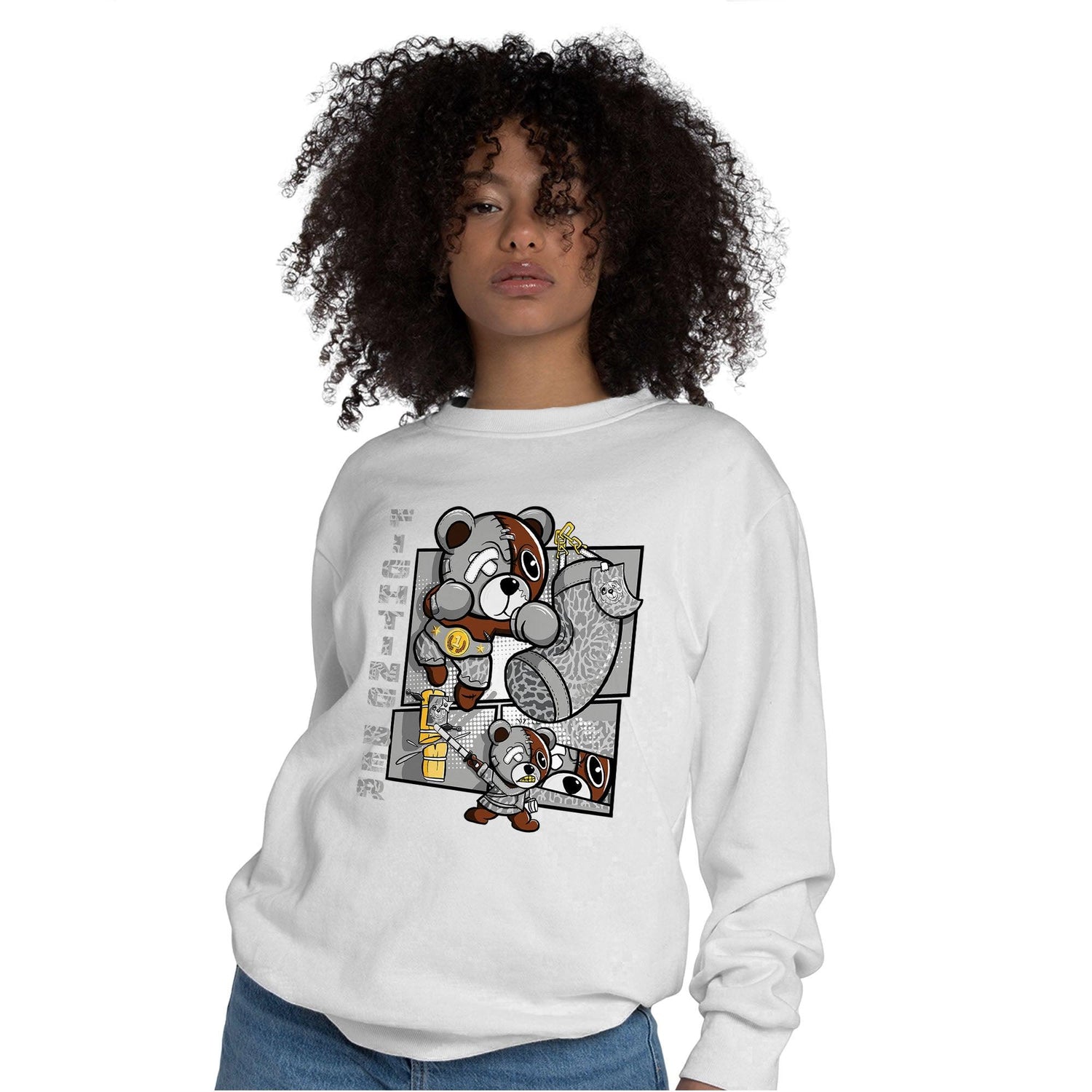 Craft Ivory 3s Sweatshirt Match BER Fighting Boxing - NastyJamz