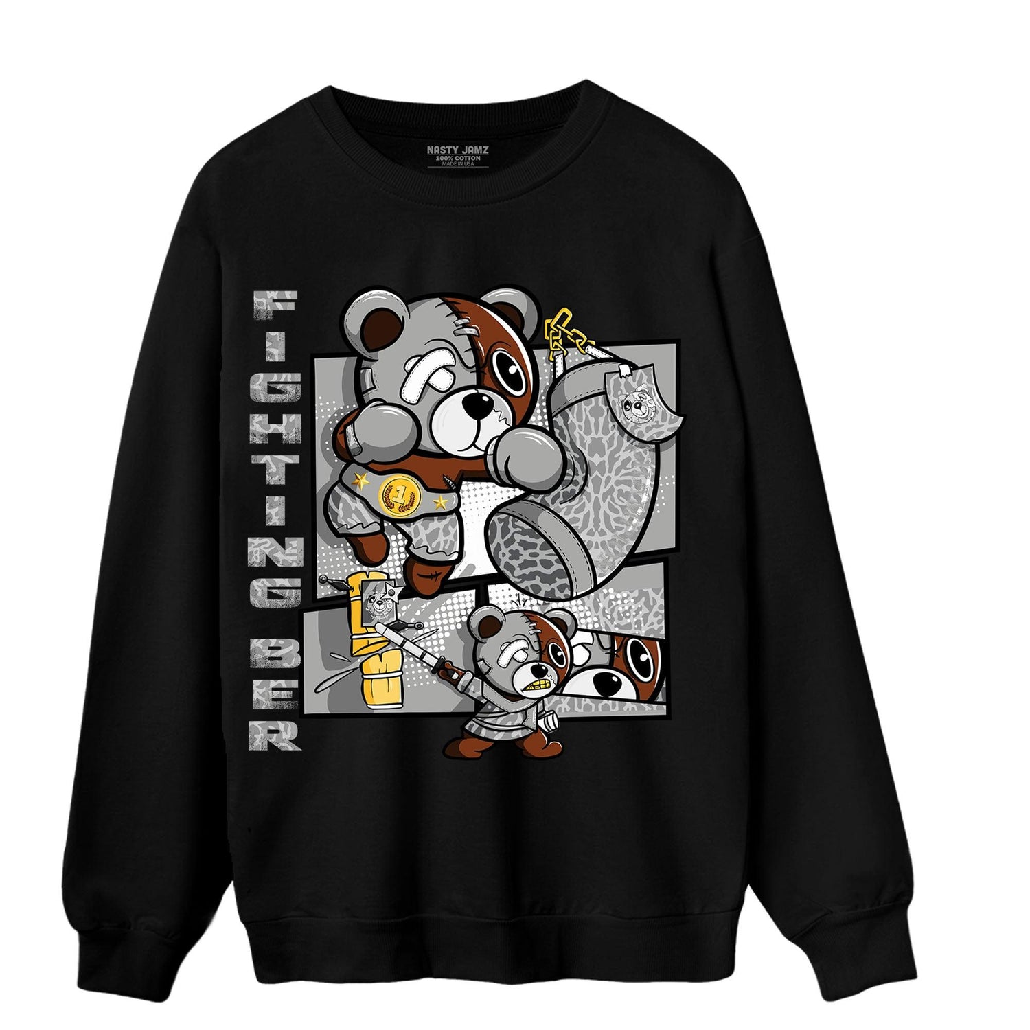 Craft Ivory 3s Sweatshirt Match BER Fighting Boxing - NastyJamz