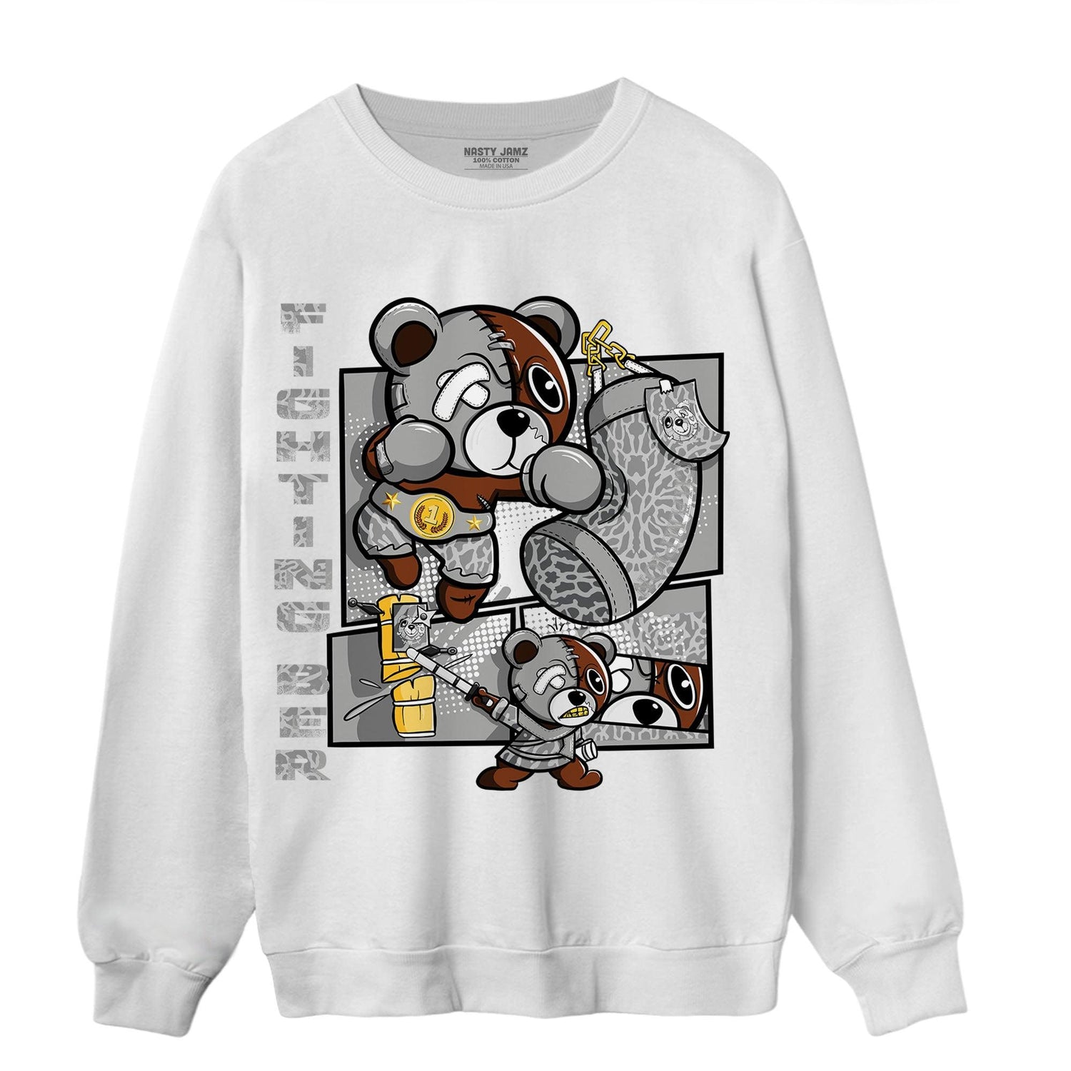 Craft Ivory 3s Sweatshirt Match BER Fighting Boxing - NastyJamz