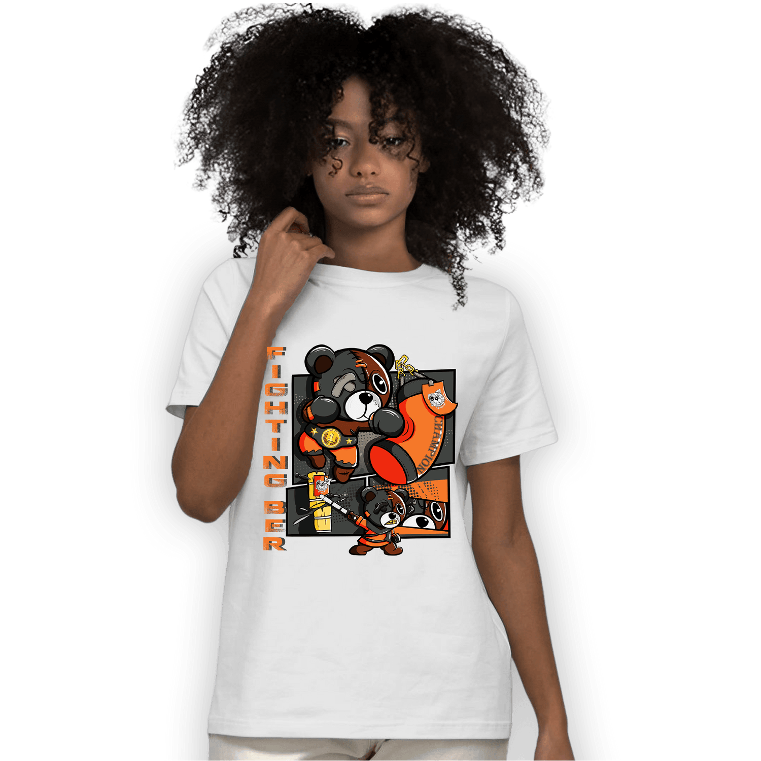 Fear Pack 3s T Shirt Match BER Fighting Boxing - NastyJamz