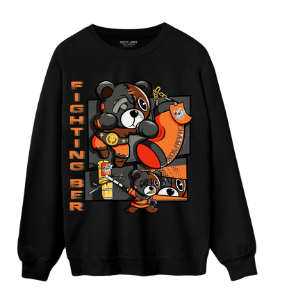 Fear Pack 3s Sweatshirt Match BER Fighting Boxing - NastyJamz