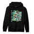 Green Glow 3s Hoodie Match BER Fighting Boxing - NastyJamz