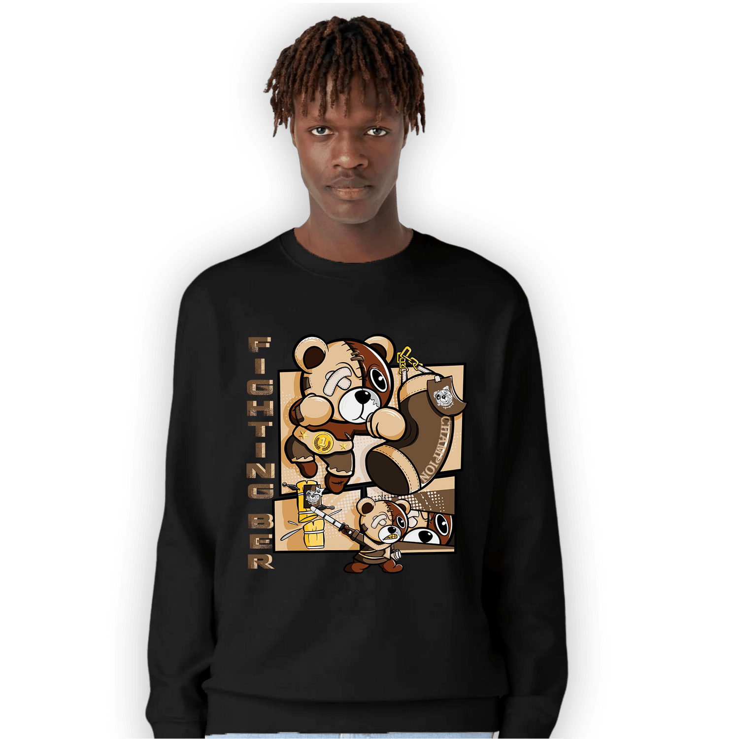 Palomino 3s Sweatshirt Match BER Fighting Boxing - NastyJamz
