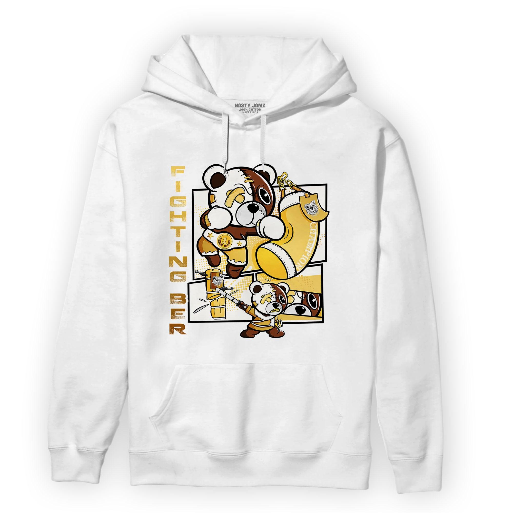 Sail 4s Hoodie Match BER Fighting Boxing - NastyJamz