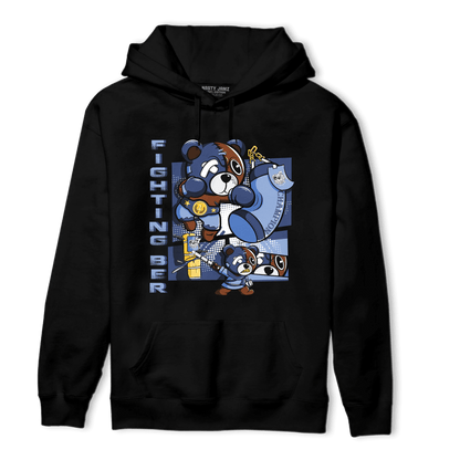 Midnight Navy 5s Hoodie Match BER Fighting Boxing - NastyJamz