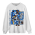 University Blue 5s Sweatshirt Match BER Fighting Boxing - NastyJamz