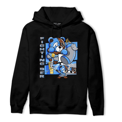 University Blue 5s Hoodie Match BER Fighting Boxing - NastyJamz
