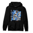 University Blue 5s Hoodie Match BER Fighting Boxing - NastyJamz