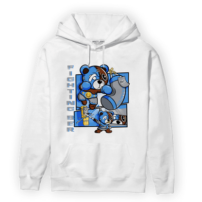 University Blue 5s Hoodie Match BER Fighting Boxing - NastyJamz
