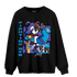 Aqua 6s Sweatshirt Match BER Fighting Boxing - NastyJamz