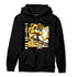 Yellow Ochre 6s Hoodie Match BER Fighting Boxing - NastyJamz