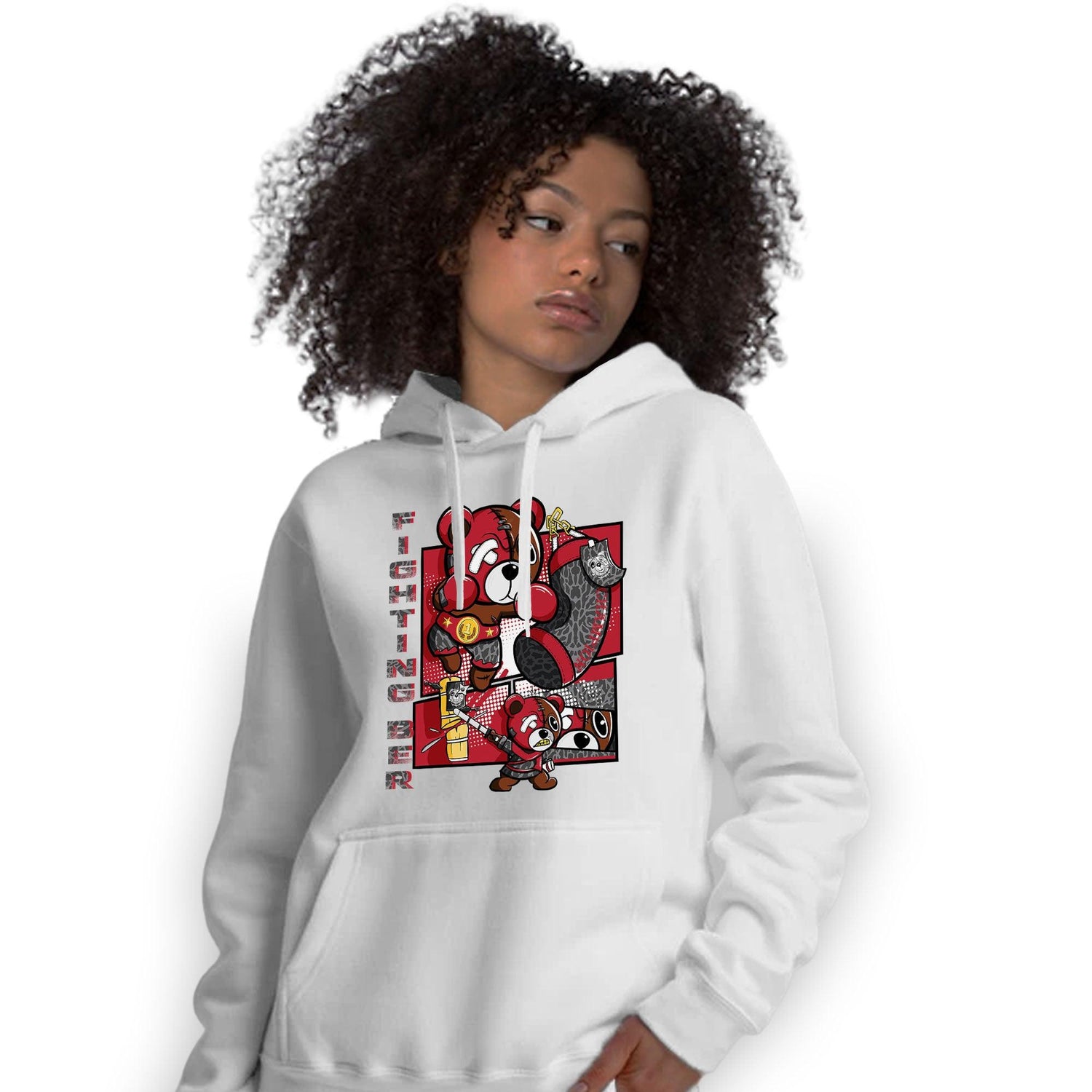 Spizike Low Bred Hoodie Match BER Fighting Boxing - NastyJamz