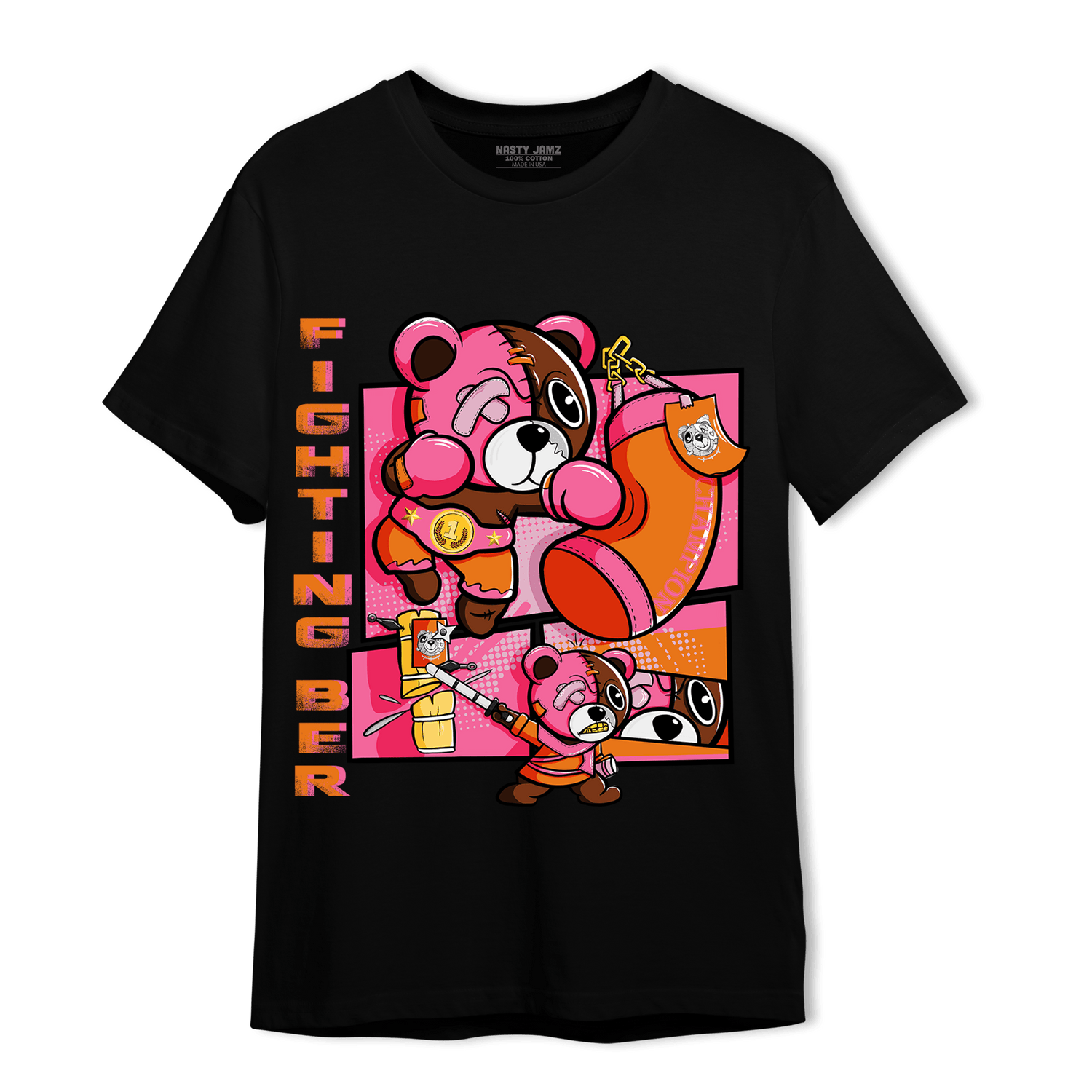 SB Dunk Blossom T Shirt Match BER Fighting Boxing - NastyJamz