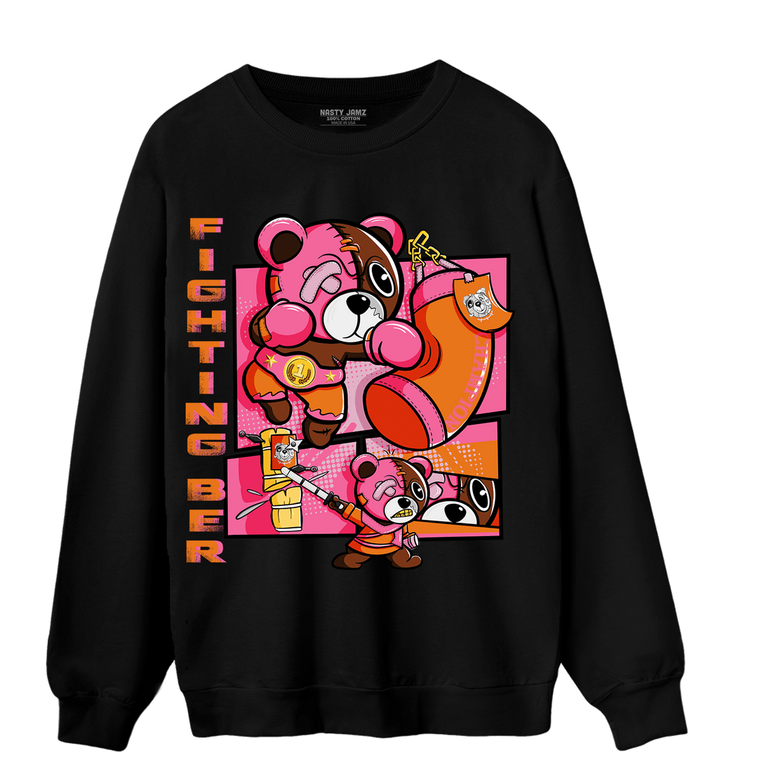 SB Dunk Blossom Sweatshirt Match BER Fighting Boxing - NastyJamz