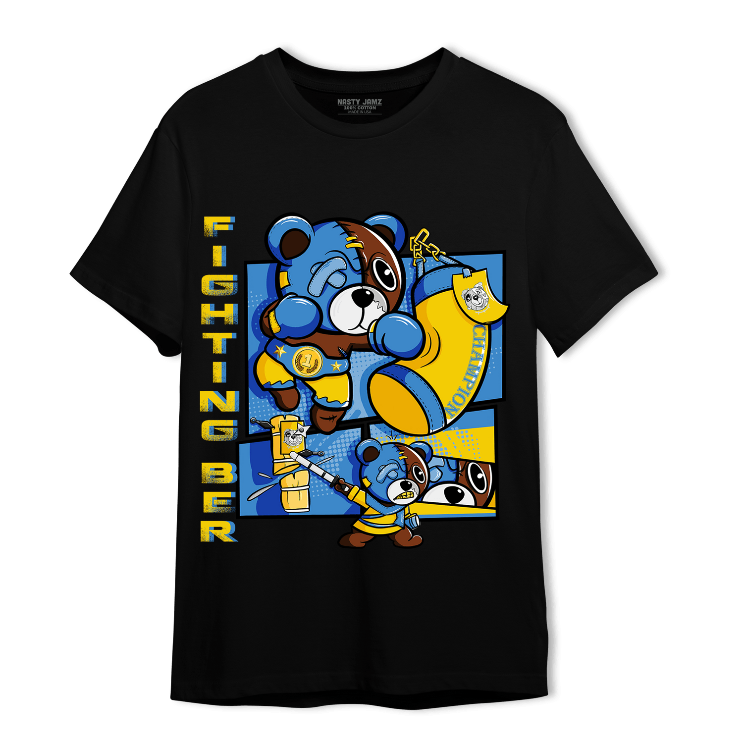 SB Dunk Bubbles T Shirt Match BER Fighting Boxing - NastyJamz