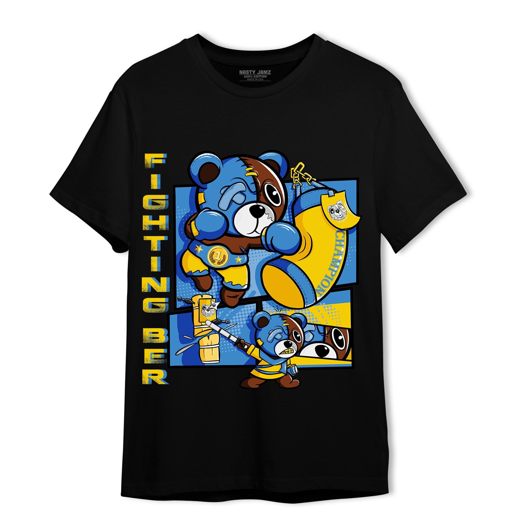 SB Dunk Bubbles T Shirt Match BER Fighting Boxing - NastyJamz