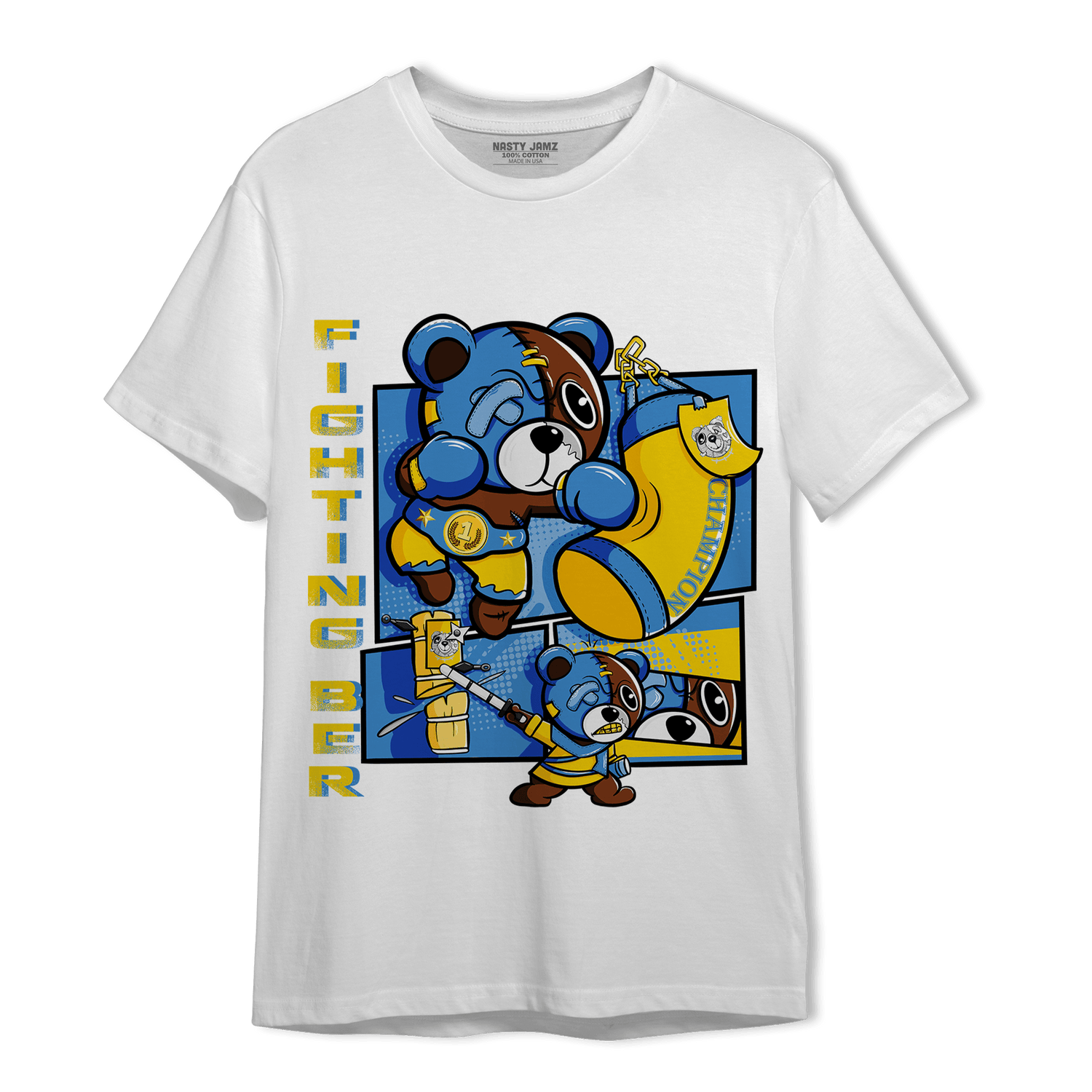 SB Dunk Bubbles T Shirt Match BER Fighting Boxing - NastyJamz