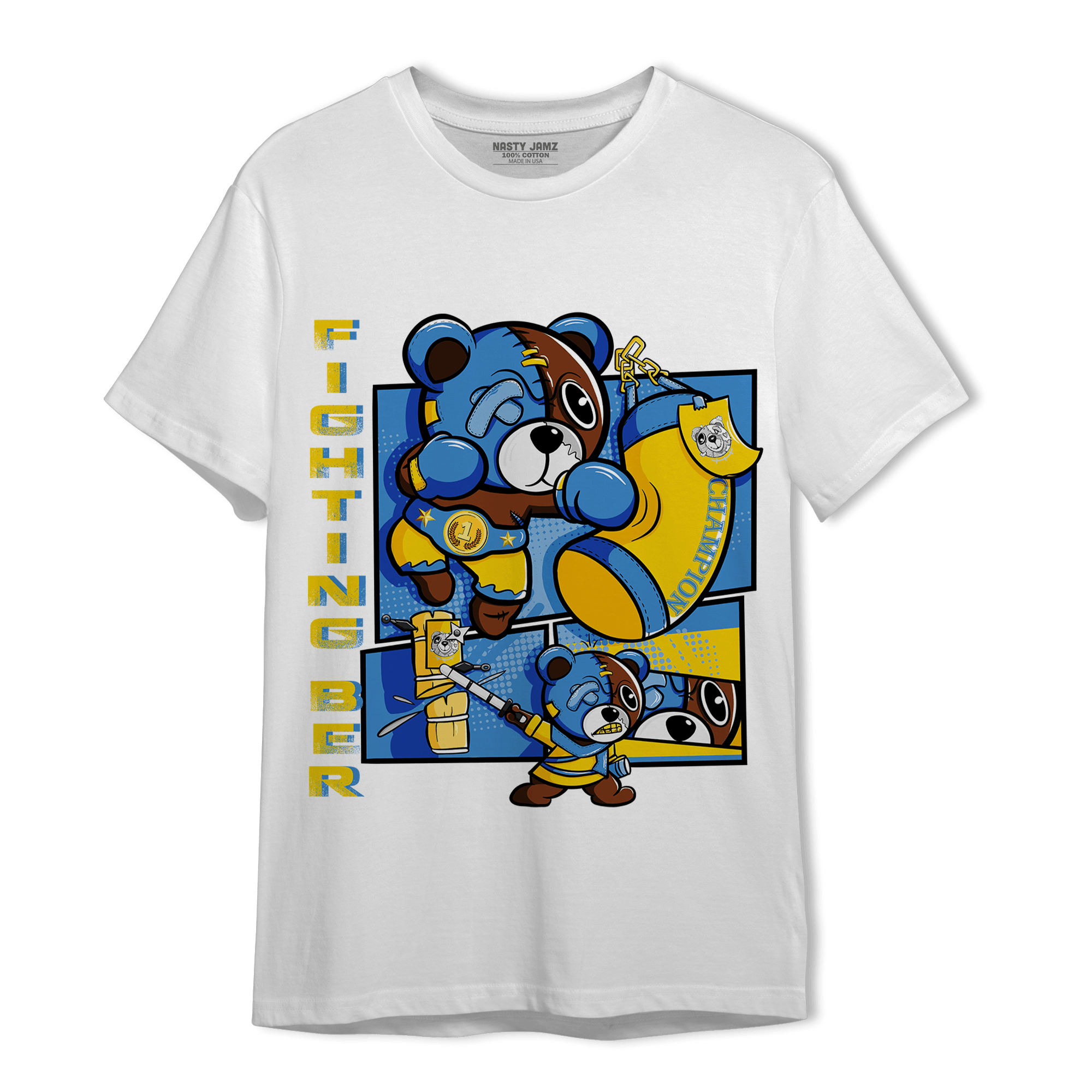 SB Dunk Bubbles T Shirt Match BER Fighting Boxing - NastyJamz