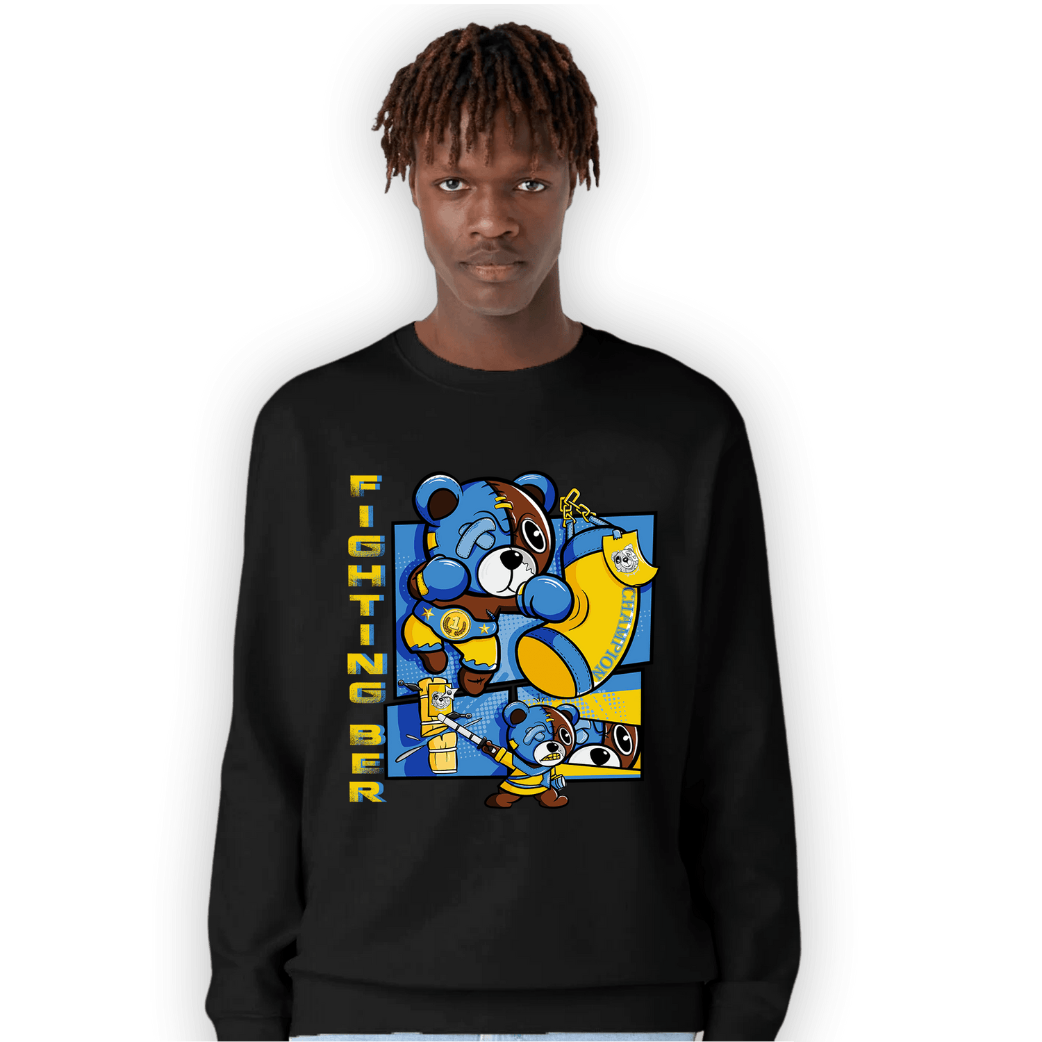 SB Dunk Bubbles Sweatshirt Match BER Fighting Boxing - NastyJamz