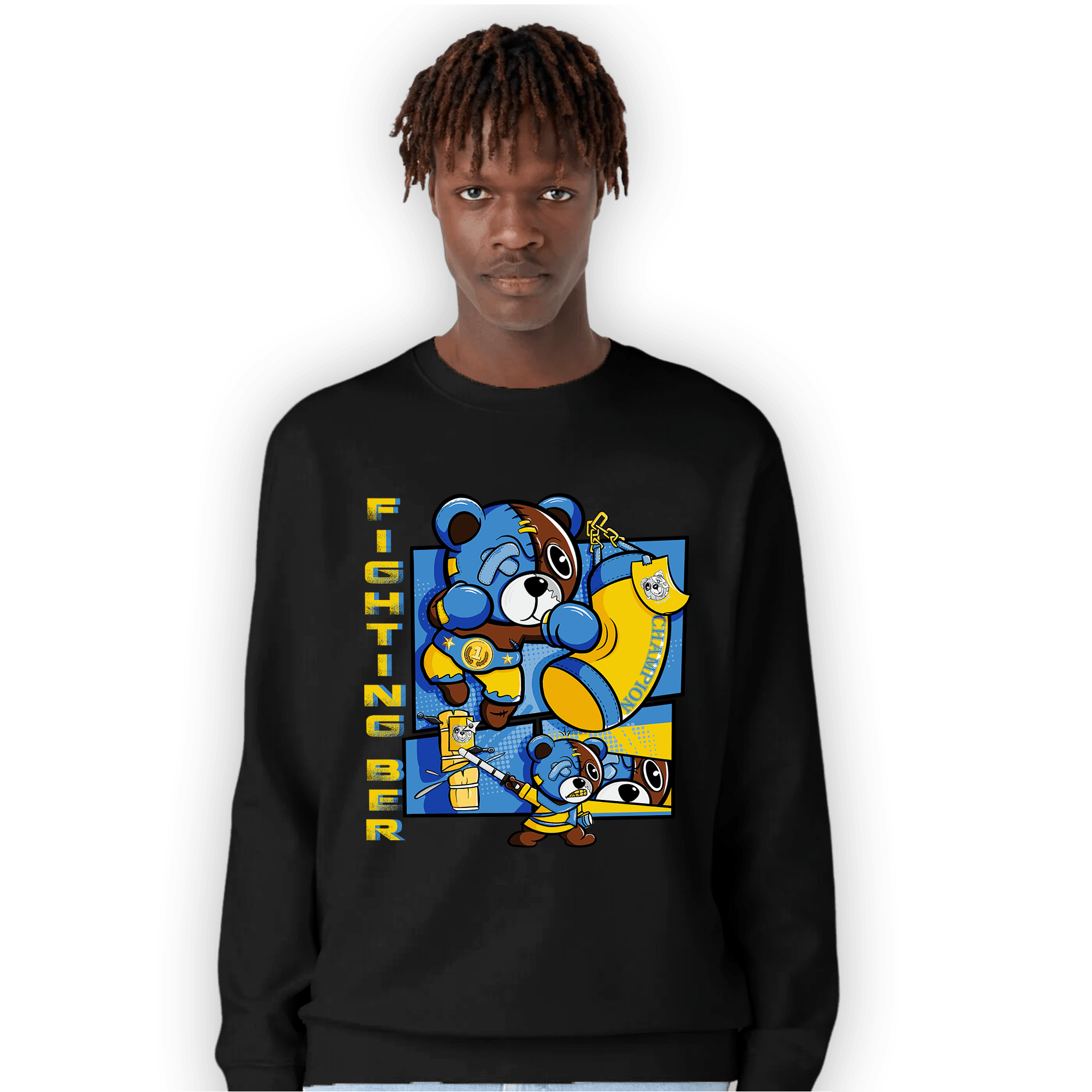 SB Dunk Bubbles Sweatshirt Match BER Fighting Boxing - NastyJamz