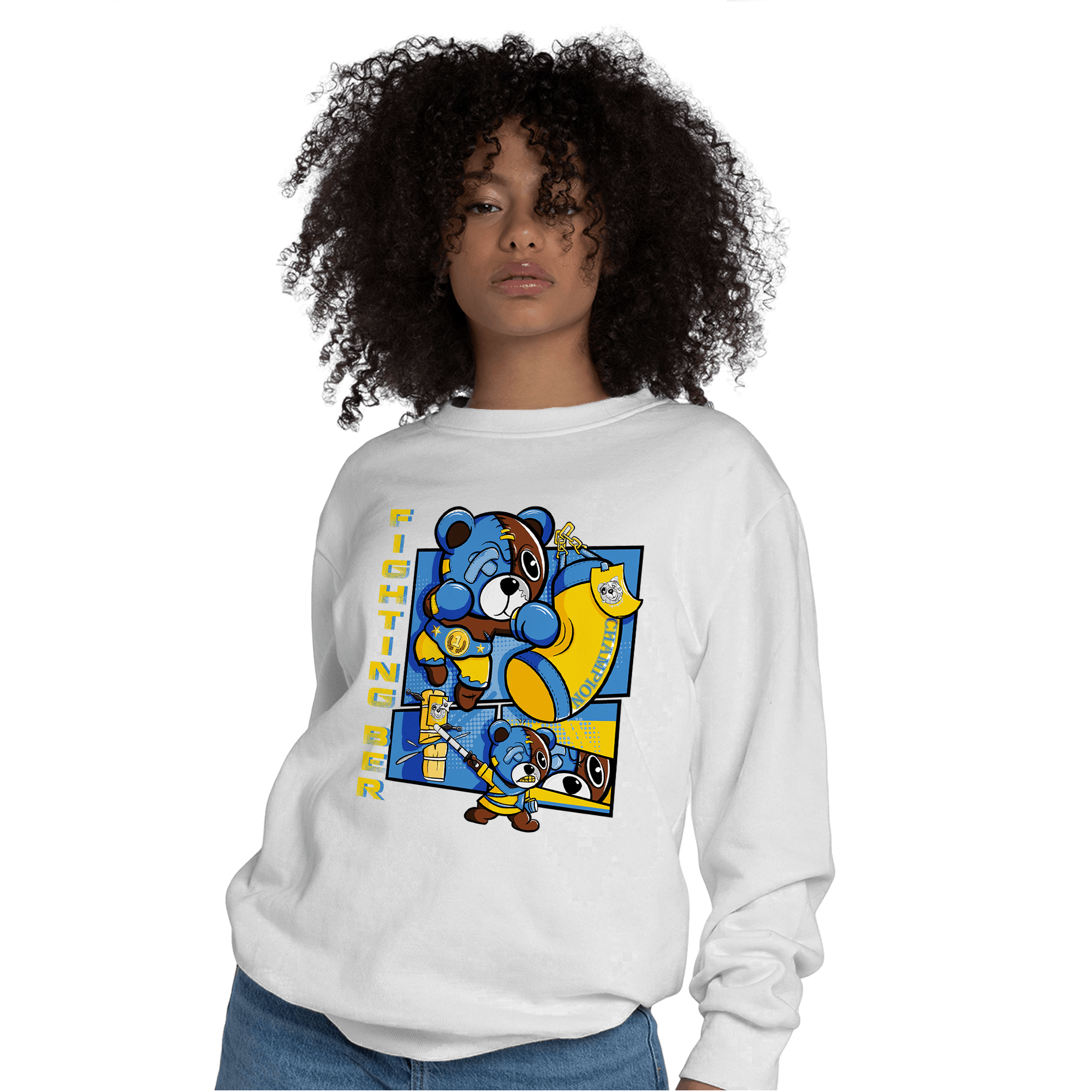 SB Dunk Bubbles Sweatshirt Match BER Fighting Boxing - NastyJamz