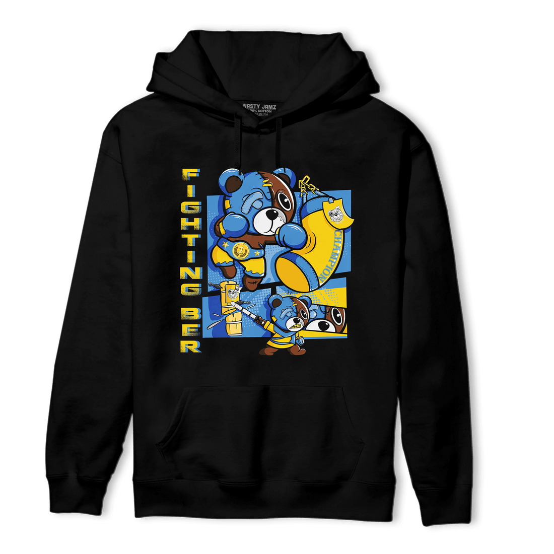 SB Dunk Bubbles Hoodie Match BER Fighting Boxing - NastyJamz