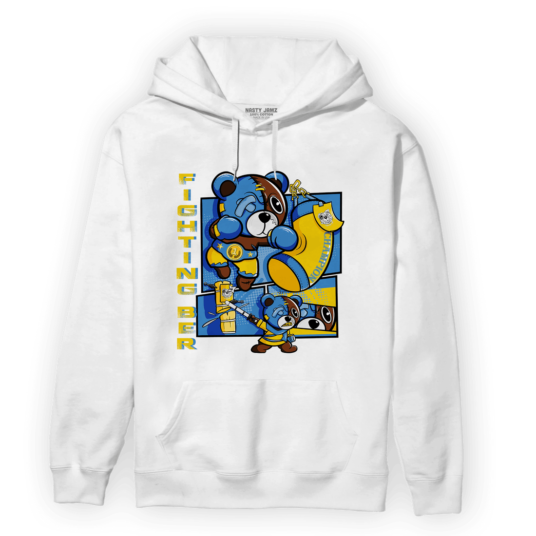 SB Dunk Bubbles Hoodie Match BER Fighting Boxing - NastyJamz