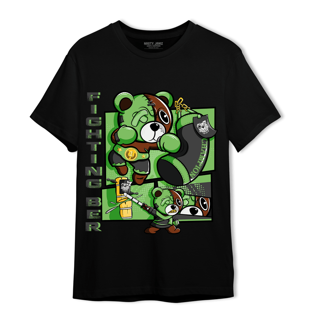 SB Dunk Buttercup T Shirt Match BER Fighting Boxing - NastyJamz