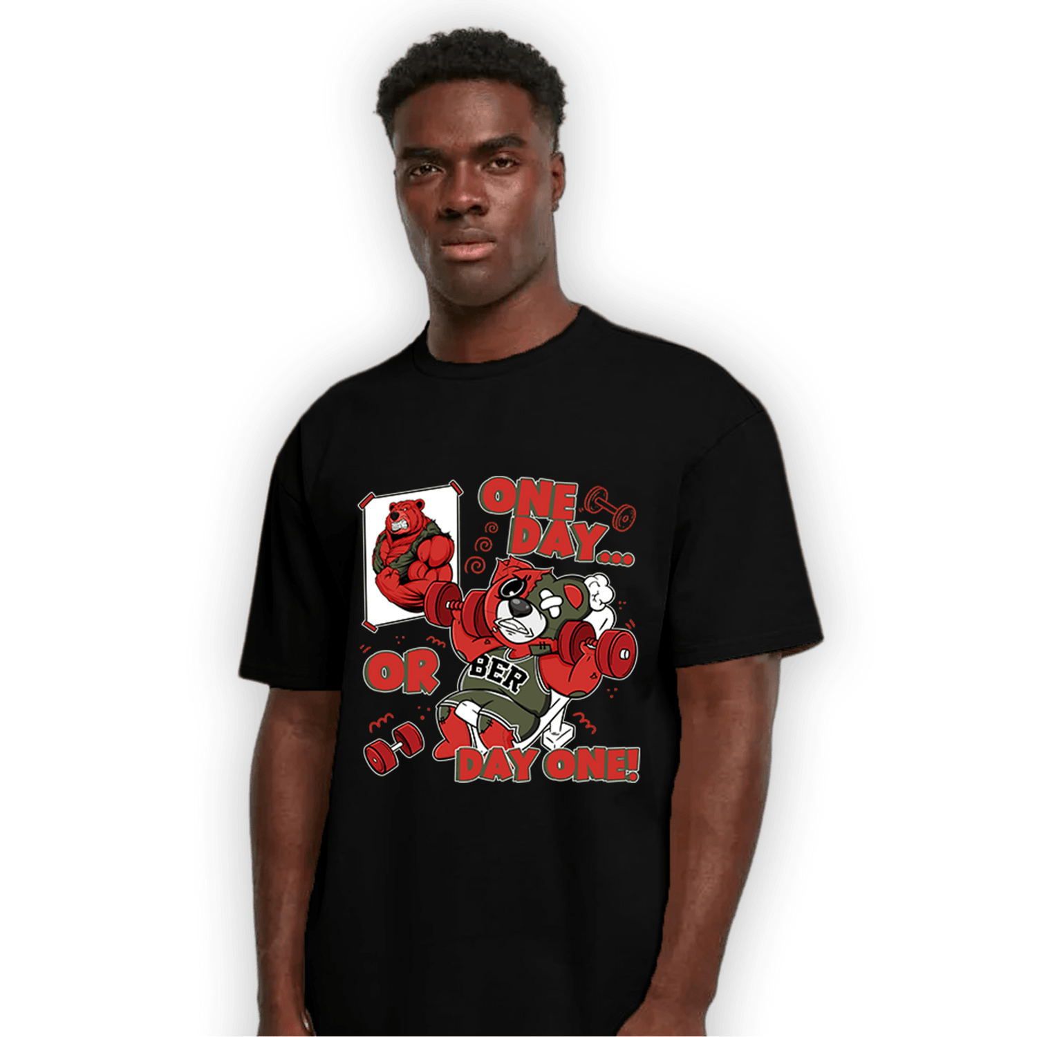 Dunk Low Mystic Red T Shirt Match BER Gymmer - NastyJamz