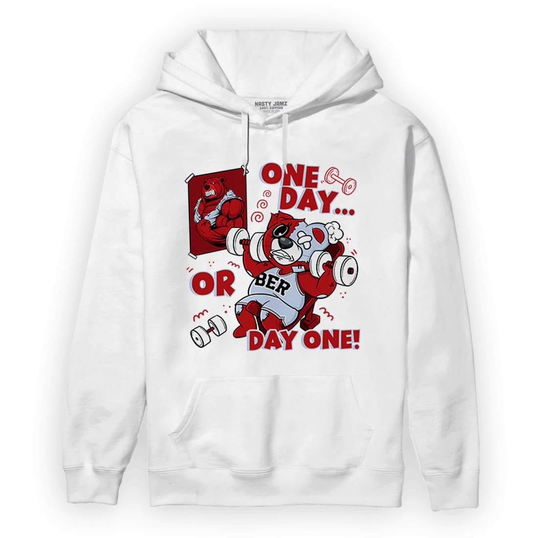 Cherry 11s Hoodie Match BER Gymmer - NastyJamz