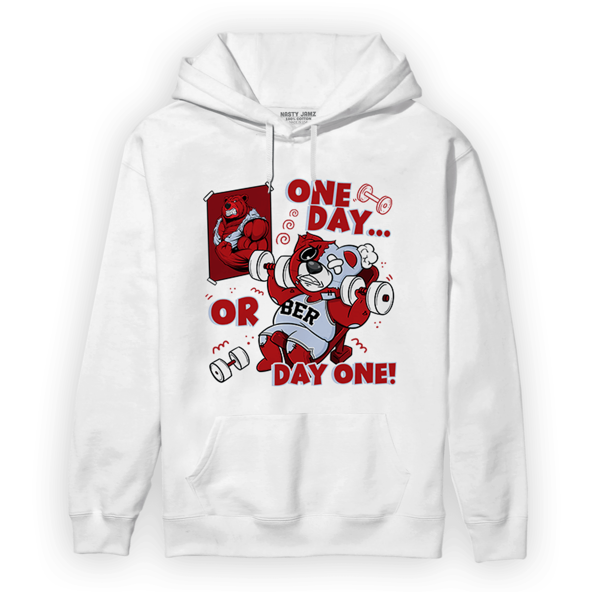Cherry 11s Hoodie Match BER Gymmer - NastyJamz