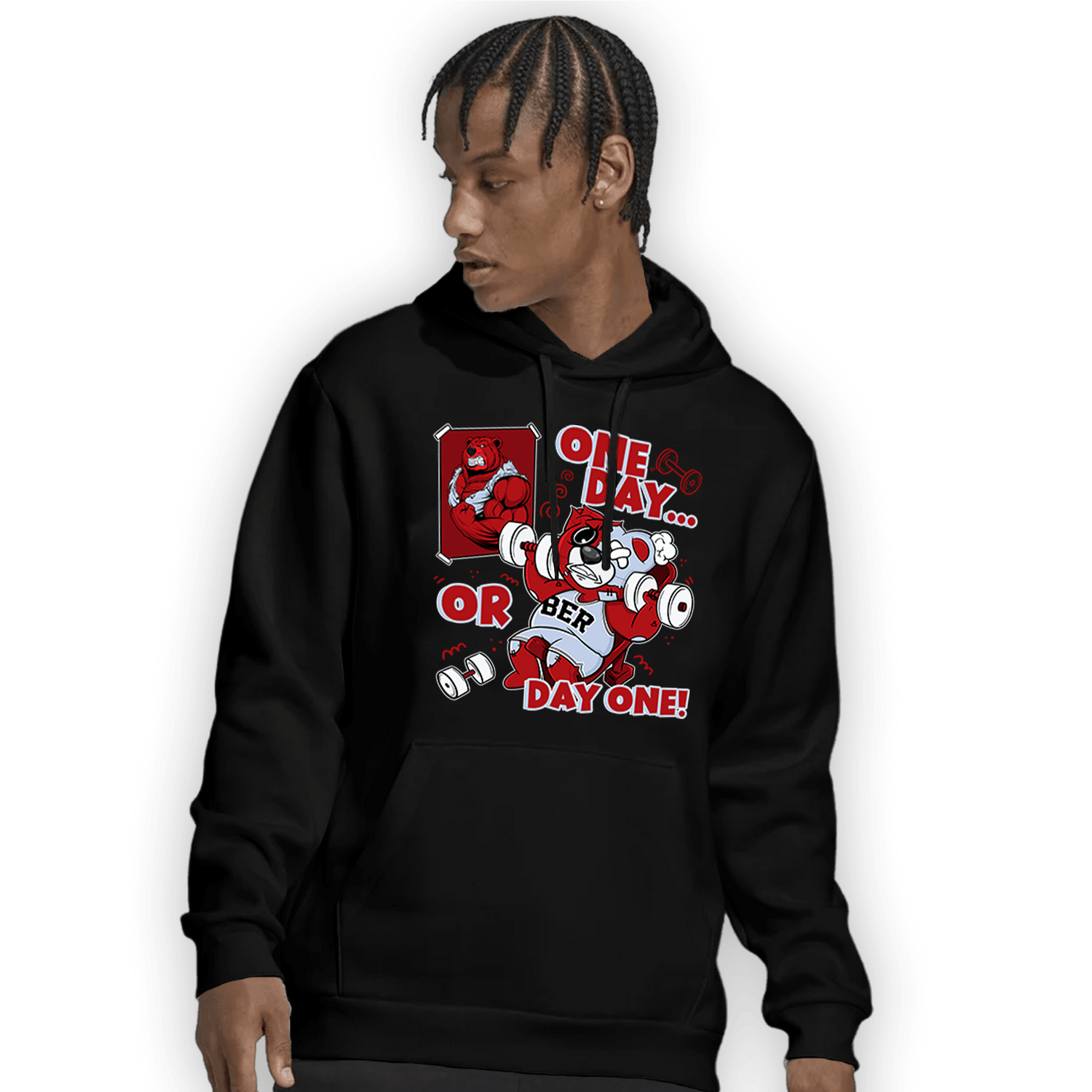 Cherry 11s Hoodie Match BER Gymmer - NastyJamz