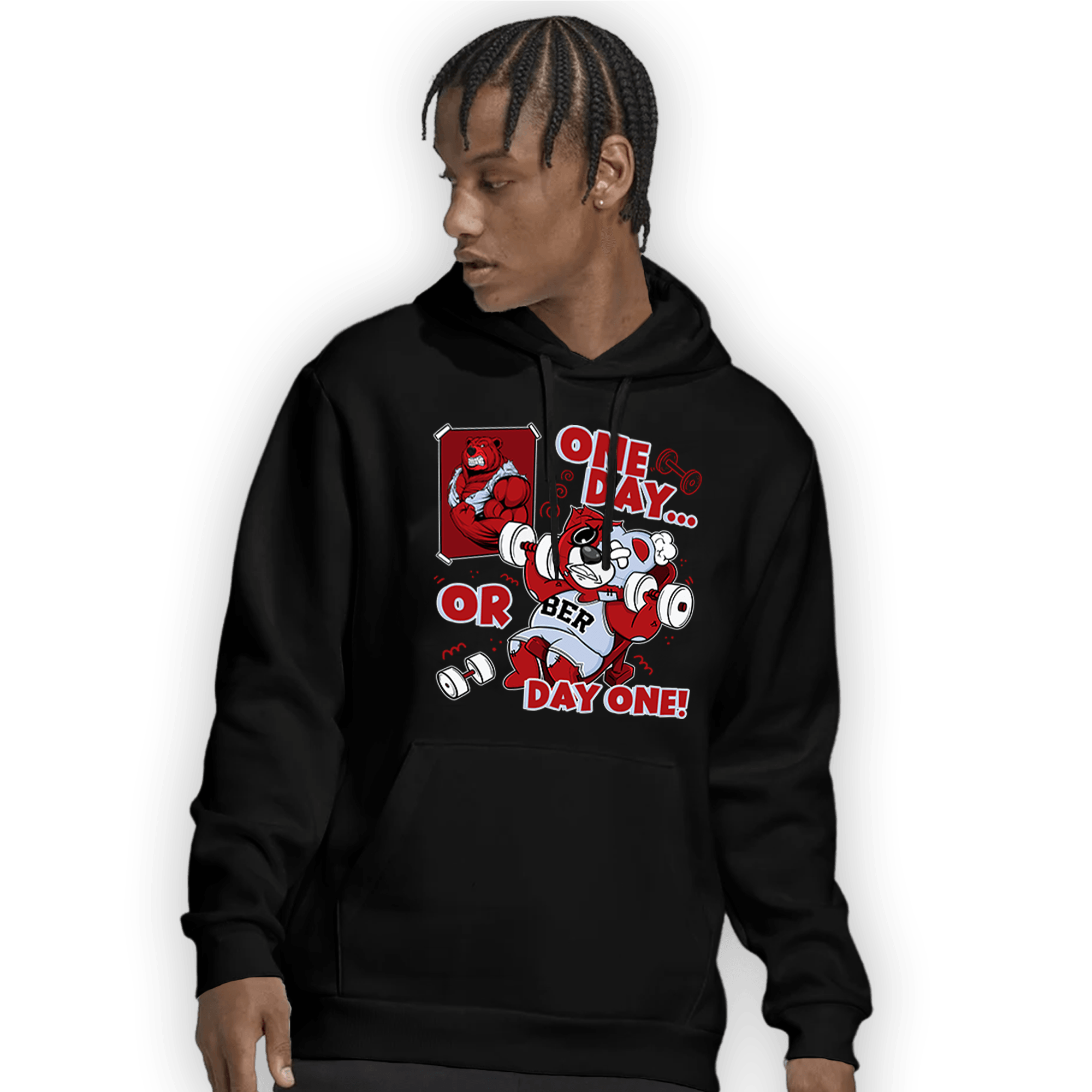 Cherry 11s Hoodie Match BER Gymmer - NastyJamz