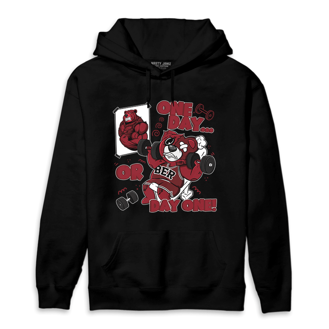 Cherry 12s Hoodie Match BER Gymmer - NastyJamz