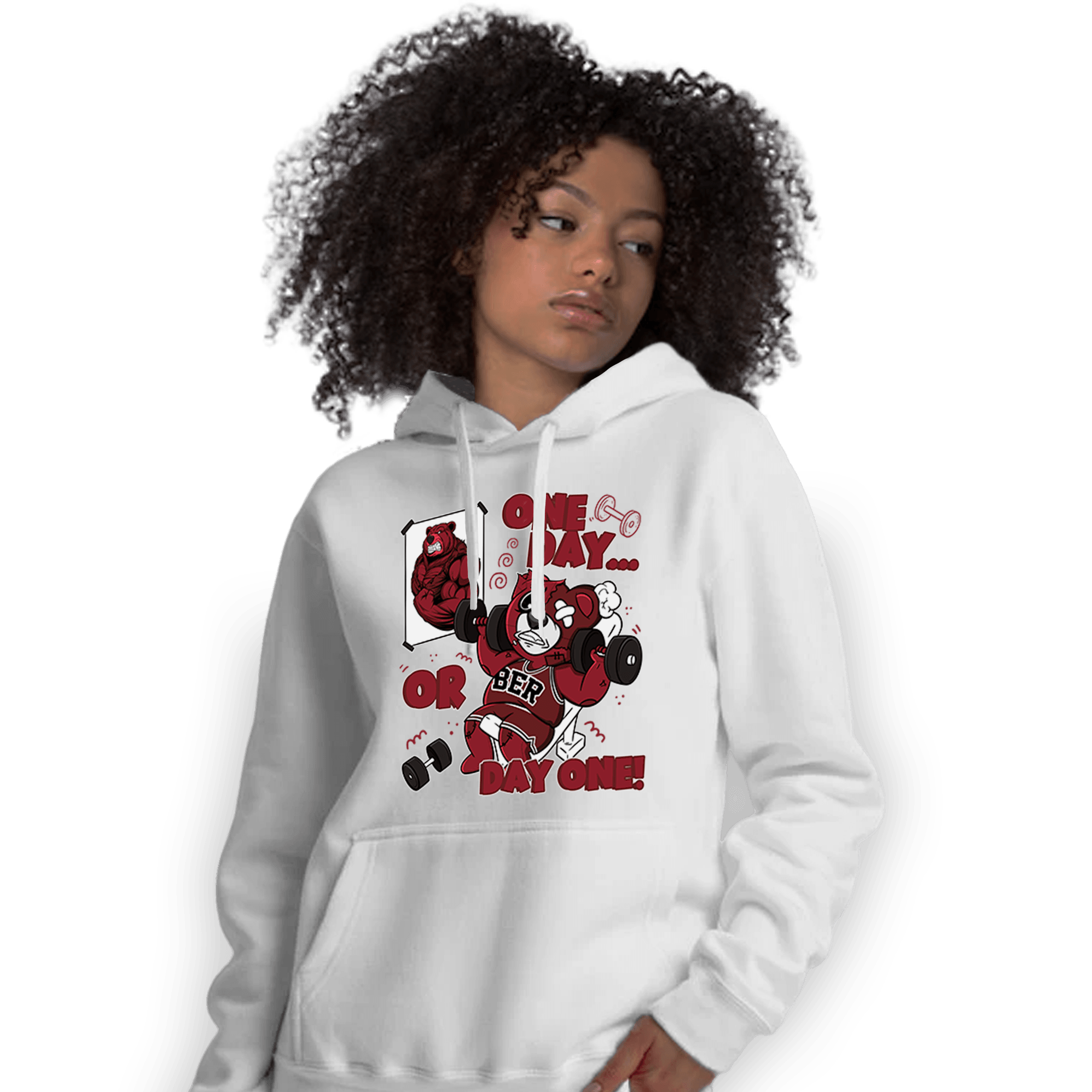 Cherry 12s Hoodie Match BER Gymmer - NastyJamz