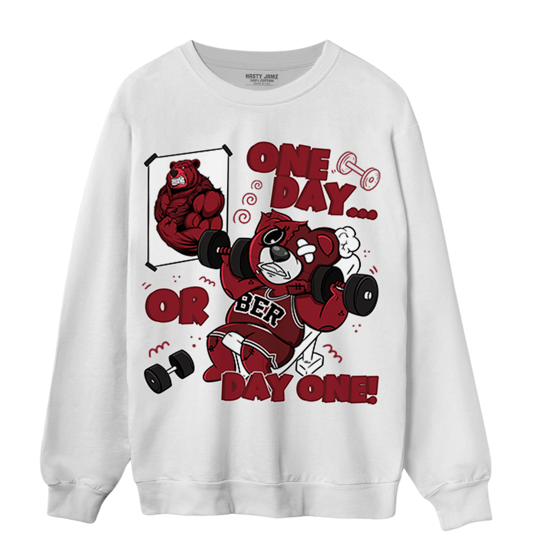 Cherry 12s Sweatshirt Match BER Gymmer - NastyJamz