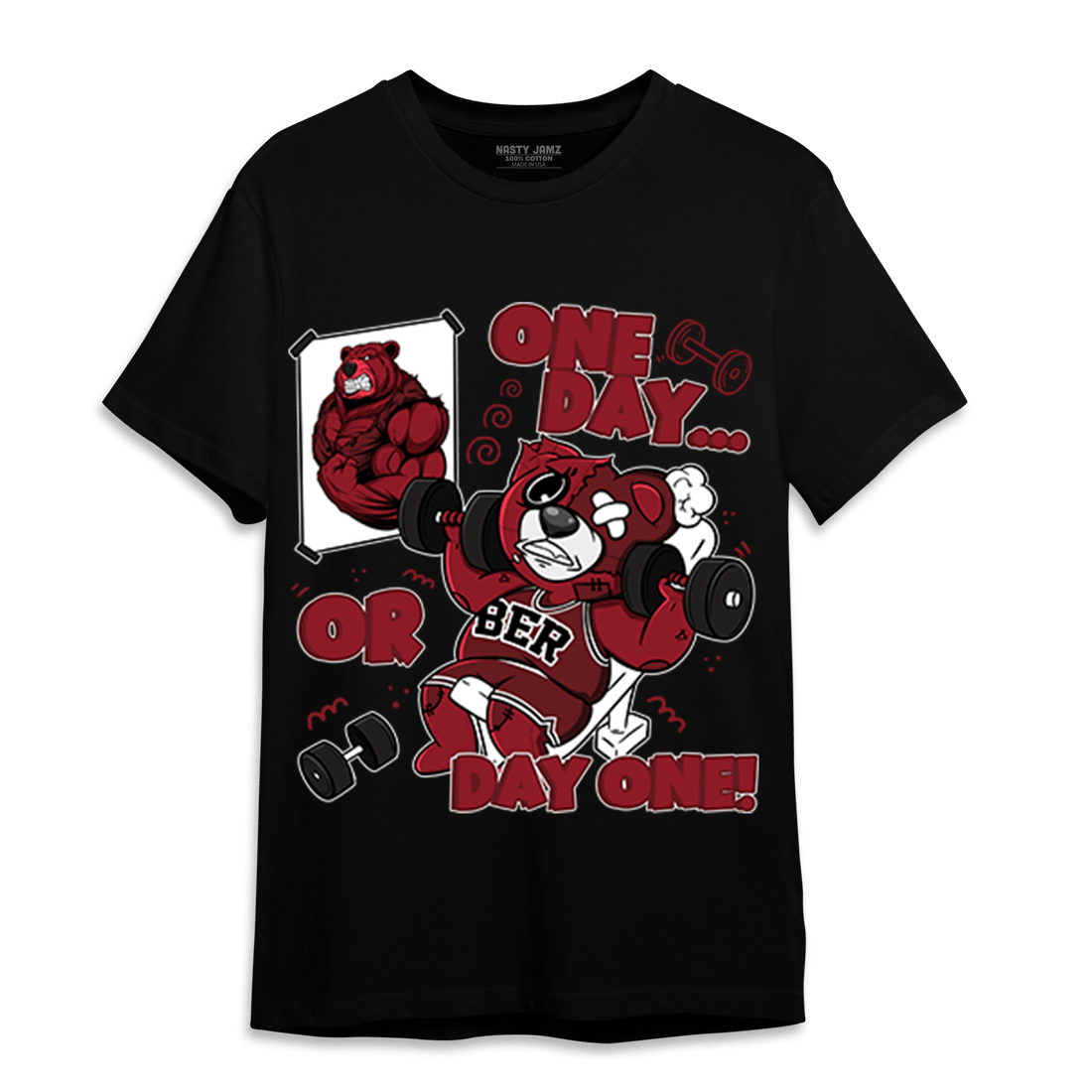 Cherry 12s T Shirt Match BER Gymmer - NastyJamz