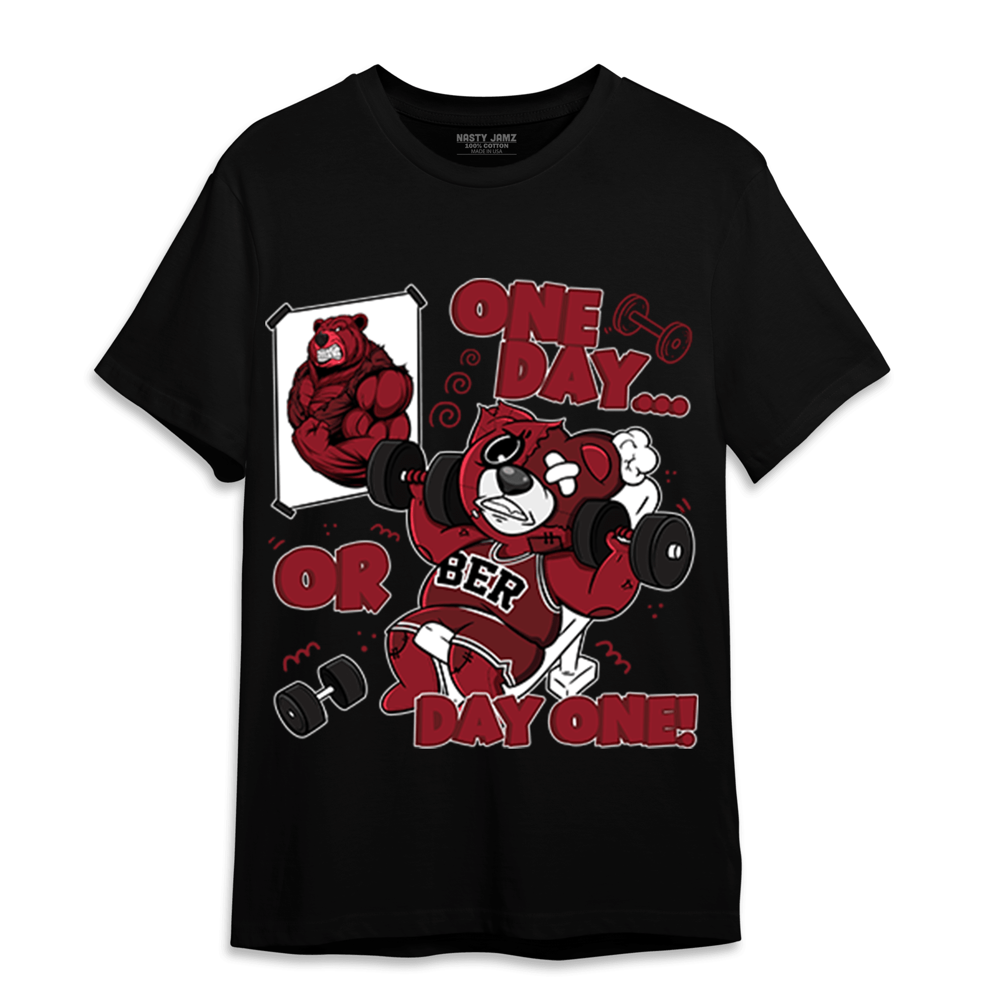 Cherry 12s T Shirt Match BER Gymmer - NastyJamz