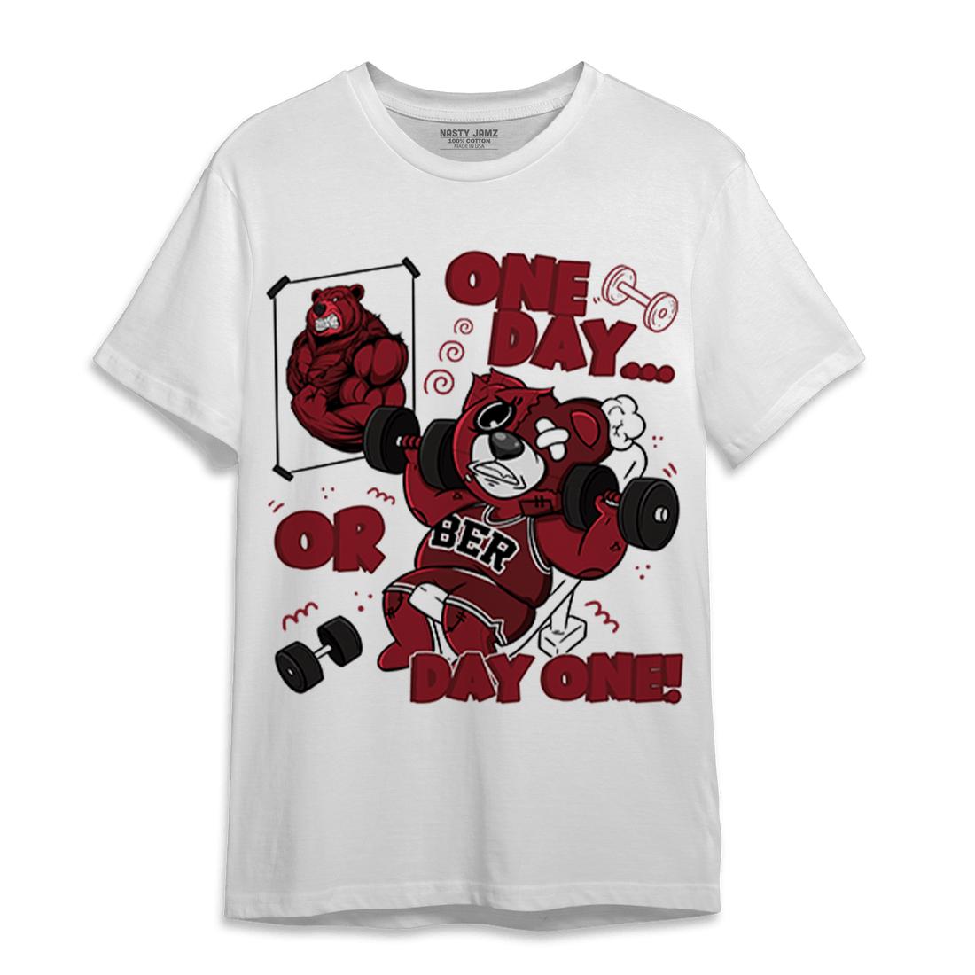 Cherry 12s T Shirt Match BER Gymmer - NastyJamz